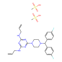 甲磺酸阿米三嗪，29608-49-9，10mM in DMSO，阿拉丁
