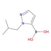 (1-异丁基-1H-吡唑-5-基)硼酸,847818-64-8,≥96%,阿拉丁