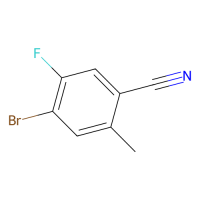 4-溴-5-氟-2-甲基苄腈，916792-15-9，98%，阿拉丁