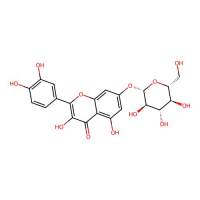 槲皮素-7-O-葡萄糖苷，491-50-9，≥98%，阿拉丁