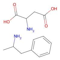 2-Aminobutanedioic acid;1-phenylpropan-2-amine，阿拉丁