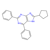 8-cyclopentyl-2,6-diphenyl-7H-purine，Moligand™，阿拉丁