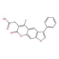 2-(5-Methyl-7-oxo-3-phenylfuro[3,2-g]chromen-6-yl)acetic acid，664366-11-4，阿拉丁