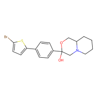 3-[4-(5-bromothiophen-2-yl)phenyl]-octahydropyrido[2,1-c]morpholin-3-ol，Moligand™，阿拉丁