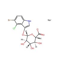 5-溴-4-氯-3-吲哚基β-D-葡萄糖苷酸钠盐[用于生物学研究] (X-GlcA Sodium Salt)，129541-41-9，≥98%，阿拉丁