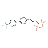 (1-phosphonato-4-{4-[4-(trifluoromethyl)phenyl]phenyl}butyl)phosphonate，Moligand™，阿拉丁