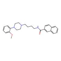 2-Naphthalenecarboxamide, N-(4-(4-(2-methoxyphenyl)-1-piperazinyl)butyl)-,192384-87-5,阿拉丁