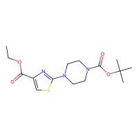 2-(4-(叔丁氧基羰基)哌嗪-1-基)噻唑-4-羧酸乙酯，867065-53-0，95%，阿拉丁