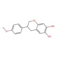 3,4-Dihydro-3-(4-methoxyphenyl)-2H-1-benzopyran-6,7-diol,76397-87-0,阿拉丁