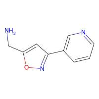 1-(3-Pyridin-3-ylisoxazol-5-YL)methanamine,543713-43-5,阿拉丁