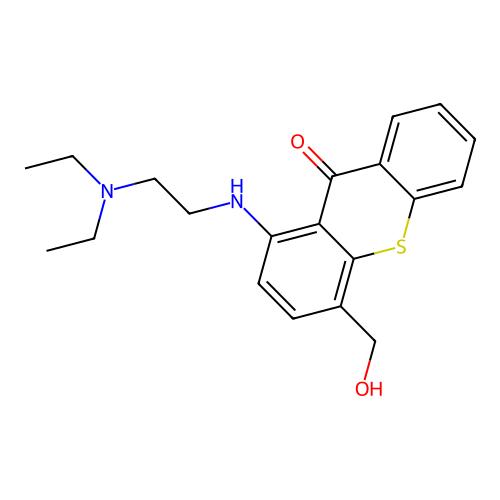 Hycanthone,3105-97-3,10mM in DMSO,阿拉丁产品图