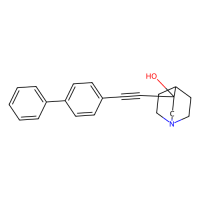 3-[2-(4-phenylphenyl)ethynyl]-1-azabicyclo[2.2.2]octan-3-ol，Moligand™，阿拉丁