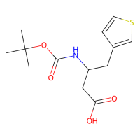 Boc-（3-噻吩基）-D-β-高丙氨酸，269726-92-3，≥98%，阿拉丁