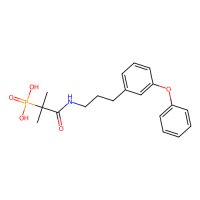 [2-methyl-1-oxo-1-[3-(3-phenoxyphenyl)propylamino]propan-2-yl]phosphonic acid，Moligand™，阿拉丁