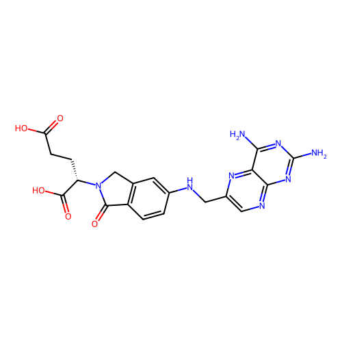 (2S)-2-[6-[(2,4-diaminopteridin-6-yl)methylamino]-3-oxo-1H-isoindol-2-yl]pentanedioic acid，Moligand™，阿拉丁产品图