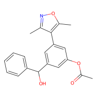 [3-(3,5-dimethyl-1,2-oxazol-4-yl)-5-[hydroxy(phenyl)methyl]phenyl] acetate，Moligand™，阿拉丁