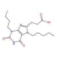 3-(3-butyl-2,6-dioxo-7-pentyl-2,3,6,7-tetrahydro-1H-purin-8-yl)propanoic acid,743442-01-5,阿拉丁