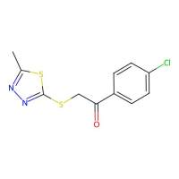 1-(4-Chlorophenyl)-2-[(5-methyl-1,3,4-thiadiazol-2-yl)sulfanyl]ethanone，307343-39-1，阿拉丁
