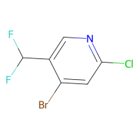 4-bromo-2-chloro-5-(difluoromethyl)pyridine,1471259-57-0,97%,阿拉丁