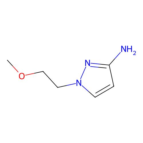 1-(2-甲氧乙基)-1H-吡唑-3-氨基,899899-20-8,≥98%,阿拉丁产品图