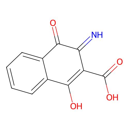 2-Amino-3-carboxy-1,4-naphthoquinone,173043-38-4,≥99%,阿拉丁产品图