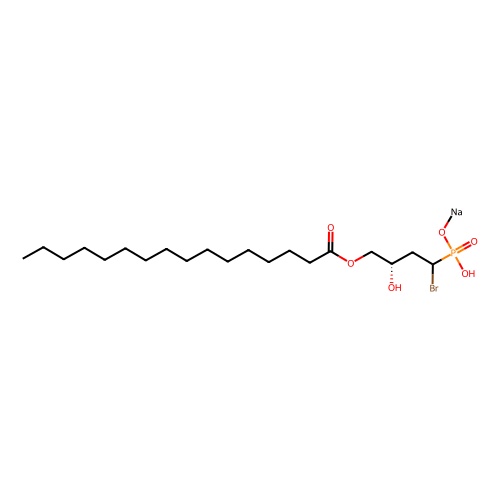 [1-bromo-(3S)-hydrox-4-(palmitoyloxy)butyl]phosphate，Moligand™，阿拉丁产品图