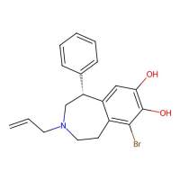 (R)-3-Allyl-6-bromo-7,8-dihydroxy-1-phenyl-2,3,4,5-tetrahydro-1H-benzo[d]azepinium，阿拉丁