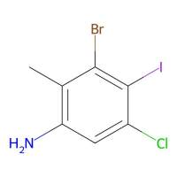 3-bromo-5-chloro-4-iodo-2-methyl-aniline,2940954-02-7,97%,阿拉丁