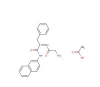 (S)-2-(2-氨基乙酰氨基)-N-(萘-2-基)-3-苯基丙酰胺 醋酸盐，21438-66-4，≥98%，阿拉丁