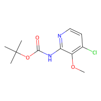 tert-butyl N-(4-chloro-3-methoxy-2-pyridyl)carbamate，2306265-33-6，97%，阿拉丁