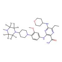 Gilteritinib-d8,2377109-74-3,≥98%,阿拉丁