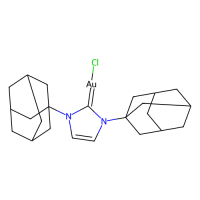 氯[1,3-双（金刚烷基）2H-咪唑-2-亚烷基]金（I），852445-88-6，98%，阿拉丁