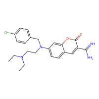 7-[(4-chlorophenyl)methyl-[2-(diethylamino)ethyl]amino]-2-oxochromene-3-carboximidamide，Moligand™，阿拉丁