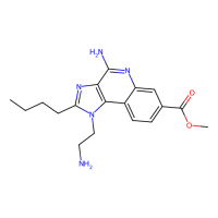 methyl 4-amino-1-(2-aminoethyl)-2-butylimidazo[4,5-c]quinoline-7-carboxylate，Moligand™，阿拉丁