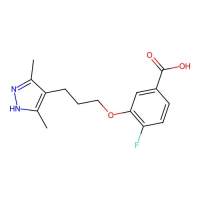 3-[3-(3,5-Dimethyl-1h-Pyrazol-4-Yl)propoxy]-4-Fluorobenzoic Acid，1446711-81-4，阿拉丁