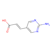 (2E)-3-(2-氨基嘧啶-5-基)丙烯酸,335030-80-3,≥95%,阿拉丁