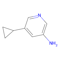 5-环丙基吡啶-3-胺,1314353-68-8,≥95%,阿拉丁