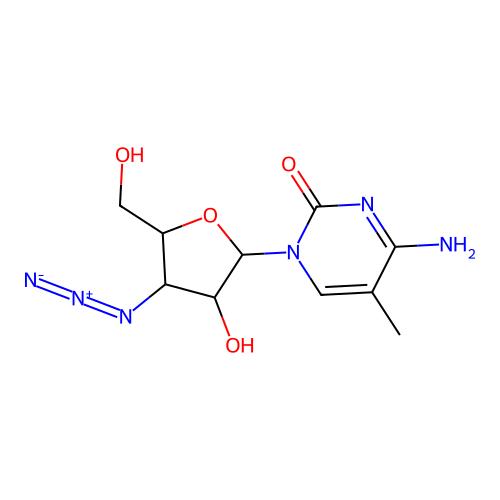 3'-Azido-3'-deoxy-5-methylcytidine，1282040-14-5，≥99%，阿拉丁产品图