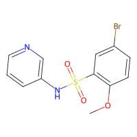 5-bromo-2-methoxy-N-pyridin-3-ylbenzenesulfonamide，332388-55-3，阿拉丁