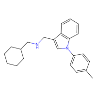 1-cyclohexyl-N-[[1-(4-methylphenyl)indol-3-yl]methyl]methanamine，Moligand™，阿拉丁