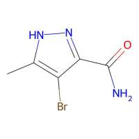 4-溴-5-甲基-1H-吡唑-3-甲酰胺,32258-58-5,≥98%,阿拉丁