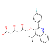 (3R)-6-{[2-(4-fluorophenyl)-4-(propan-2-yl)quinolin-3-yl]oxy}-3,5-dihydroxyhexanoate，Moligand™，阿拉丁