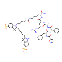 Isox-Cha-Chg-ARK(Sulfo-Cy5)-NH2,Moligand™,阿拉丁