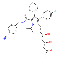 (3R,5R)-7-(5-{[(4-cyanophenyl)methyl]carbamoyl}-3-(4-fluorophenyl)-4-phenyl-1-(propan-2-yl)-1H-pyrrol-2-yl)-3,5-dihydroxyheptanoate，Moligand™，阿拉丁