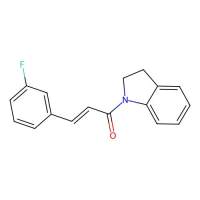 (E)-3-(3-fluorophenyl)-1-(indolin-1-yl)prop-2-en-1-one，1164524-18-8，阿拉丁