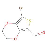 7-溴-2,3-二氢噻吩并[3,4-b][1,4]二恶烷-5-甲醛，852054-42-3，≥96%，阿拉丁