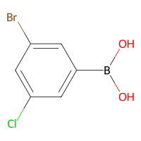 3-溴-5-氯苯基硼酸（含有数量不等的酸酐），1186403-17-7，97%，阿拉丁