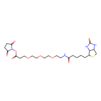 生物素-PEG3-NHS酯,1253286-56-4,≥95%,阿拉丁