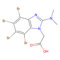 2-[4,5,6,7-tetrabromo-2-(dimethylamino)benzimidazol-1-yl]acetic acid，Moligand™，阿拉丁