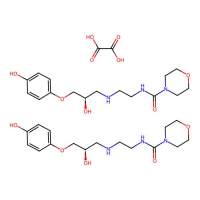 N-[2-[[(2R)-2-hydroxy-3-(4-hydroxyphenoxy)propyl]amino]ethyl]morpholine-4-carboxamide hemi(oxalic acid)，1630815-47-2，阿拉丁